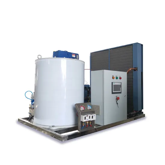 3000kg/24h Automatic Ice Storage System Flake Ice Machine