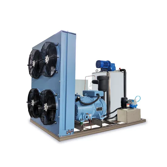 3000kg/24h Automatic Ice Storage System Flake Ice Machine