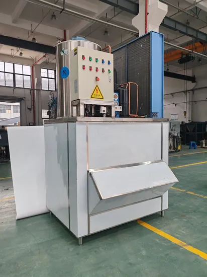 Industrial Flake Ice Machine for Food & Concrete Cooling