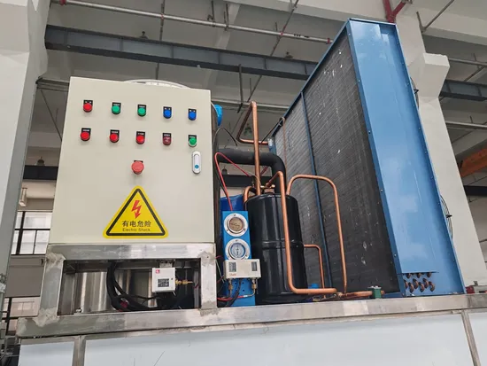 Industrial Flake Ice Machine for Food & Concrete Cooling