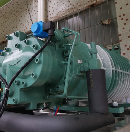 Máquina de Hielo en Escamas de 15 Toneladas Refrigerada por Aire para Procesamiento de Alimentos